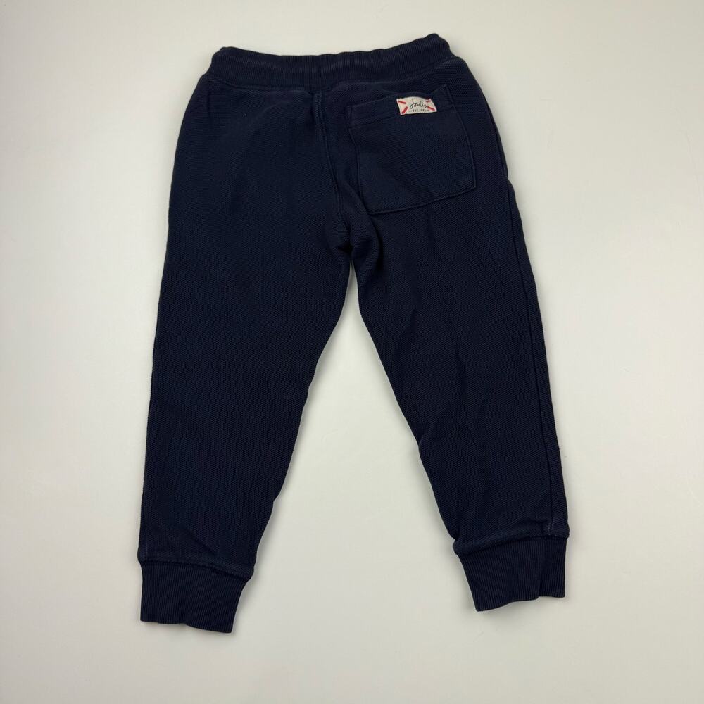 Joules Navy Textured Pants, Size 4 - Picture 5 of 5
